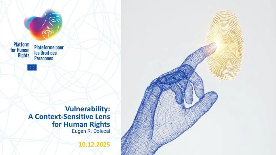 Keynote: Vulnerability. A Context-Sensitive Lens for Human Rights