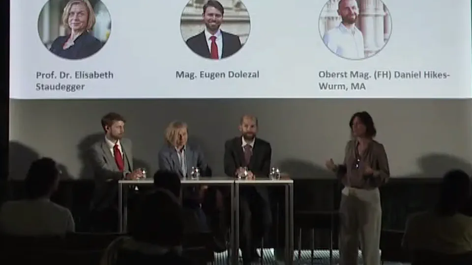 Panel member: Re-Engineering Human Nature - reiteration